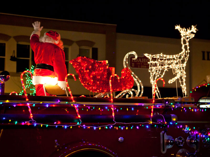 Christmas Light Parade - Rigby Idaho